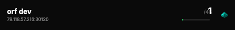 orf dev live status badge