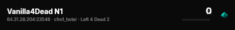 Vanilla4Dead N1 live status badge