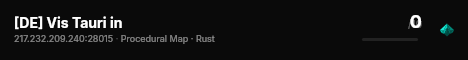 [DE] Vis Tauri in live status badge
