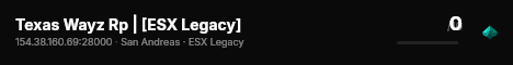Texas Wayz Rp | [ESX Legacy] live status badge