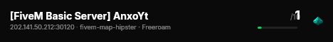[FiveM Basic Server] AnxoYt live status badge