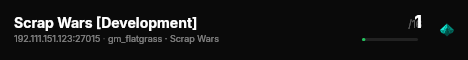 Scrap Wars [Development] live status badge