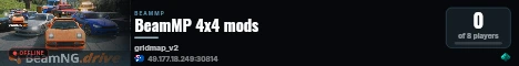 BeamMP 4x4 mods live status badge
