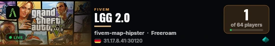 LGG 2.0 live status badge