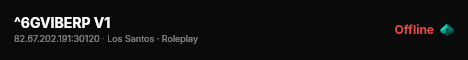 ^6GVIBERP V1 live status badge