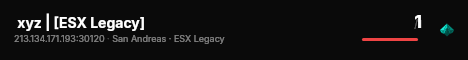  xyz | [ESX Legacy] live status badge