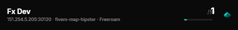 Fx Dev  live status badge