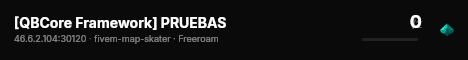 [QBCore Framework] PRUEBAS live status badge