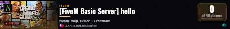 [FiveM Basic Server] hello live status badge