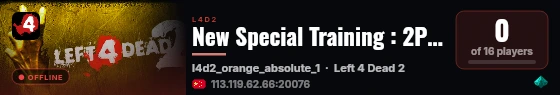 New Special Training : 2P Hard 3 @ NORMAL live status badge
