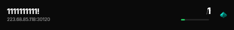 1111111111! live status badge
