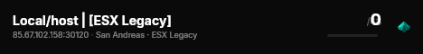 Local/host | [ESX Legacy] live status badge