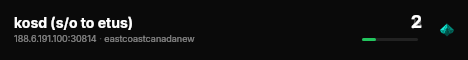 kosd (s/o to etus) live status badge