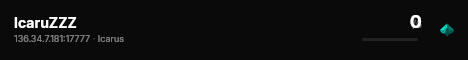 IcaruZZZ live status badge