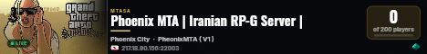 Phoenix MTA | Iranian RP-G Server | live status badge