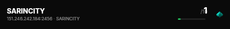 SARINCITY live status badge