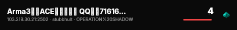 Arma3蜂巢ACE社区任务服 QQ群：716160300 live status badge