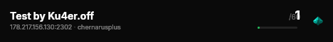 Test by Ku4er.off live status badge