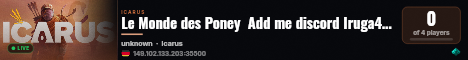 Le Monde des Poney  Add me discord Iruga45 pour rejoindre live status badge