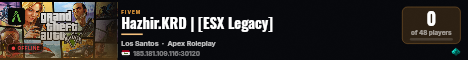 Hazhir.KRD | [ESX Legacy] live status badge