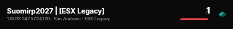 Suomirp2027 | [ESX Legacy] live status badge