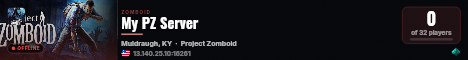 My PZ Server live status badge
