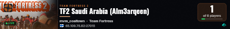 TF2 Saudi Arabia (Alm3arqeen) live status badge