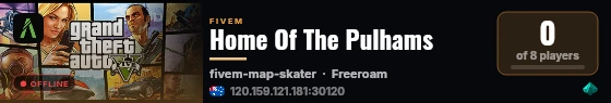 Home Of The Pulhams live status badge