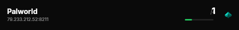 Palworld live status badge