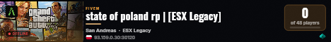 state of poland rp | [ESX Legacy] live status badge