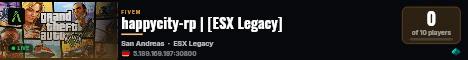 happycity-rp | [ESX Legacy] live status badge