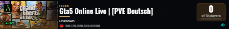 Gta5 Online Live | [PVE Deutsch] live status badge