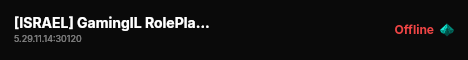 [ISRAEL] GamingIL RolePlay V2 live status badge