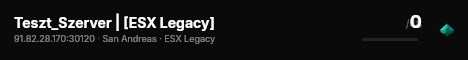 Teszt_Szerver | [ESX Legacy] live status badge