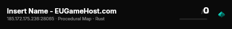 Insert Name - EUGameHost.com live status badge