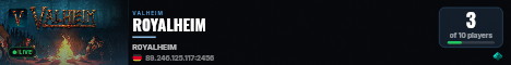 R0YALHEIM live status badge