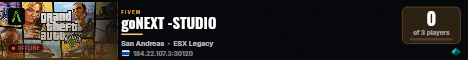goNEXT -STUDIO live status badge