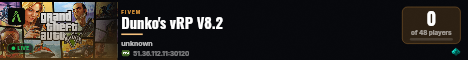 Dunko's vRP V8.2 live status badge