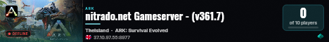 nitrado.net Gameserver - (v361.7) live status badge