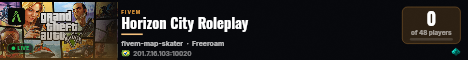 Horizon City Roleplay live status badge