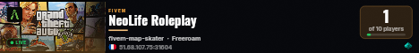 NeoLife Roleplay live status badge