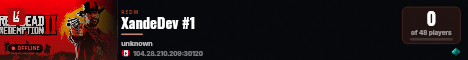 XandeDev #1 live status badge