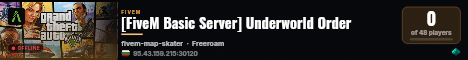 [FiveM Basic Server] Underworld Order live status badge