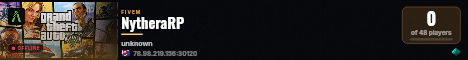 NytheraRP live status badge
