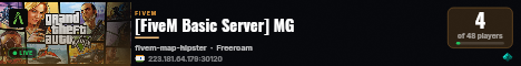 [FiveM Basic Server] MG live status badge