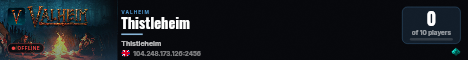 Thistleheim live status badge