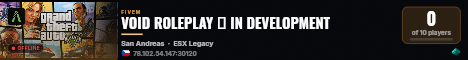 VOID ROLEPLAY ➞ IN DEVELOPMENT live status badge