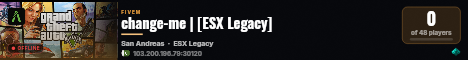 change-me | [ESX Legacy] live status badge