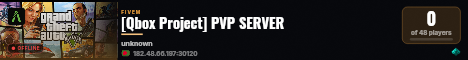 [Qbox Project] PVP SERVER live status badge