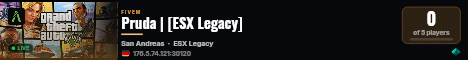 Pruda | [ESX Legacy] live status badge